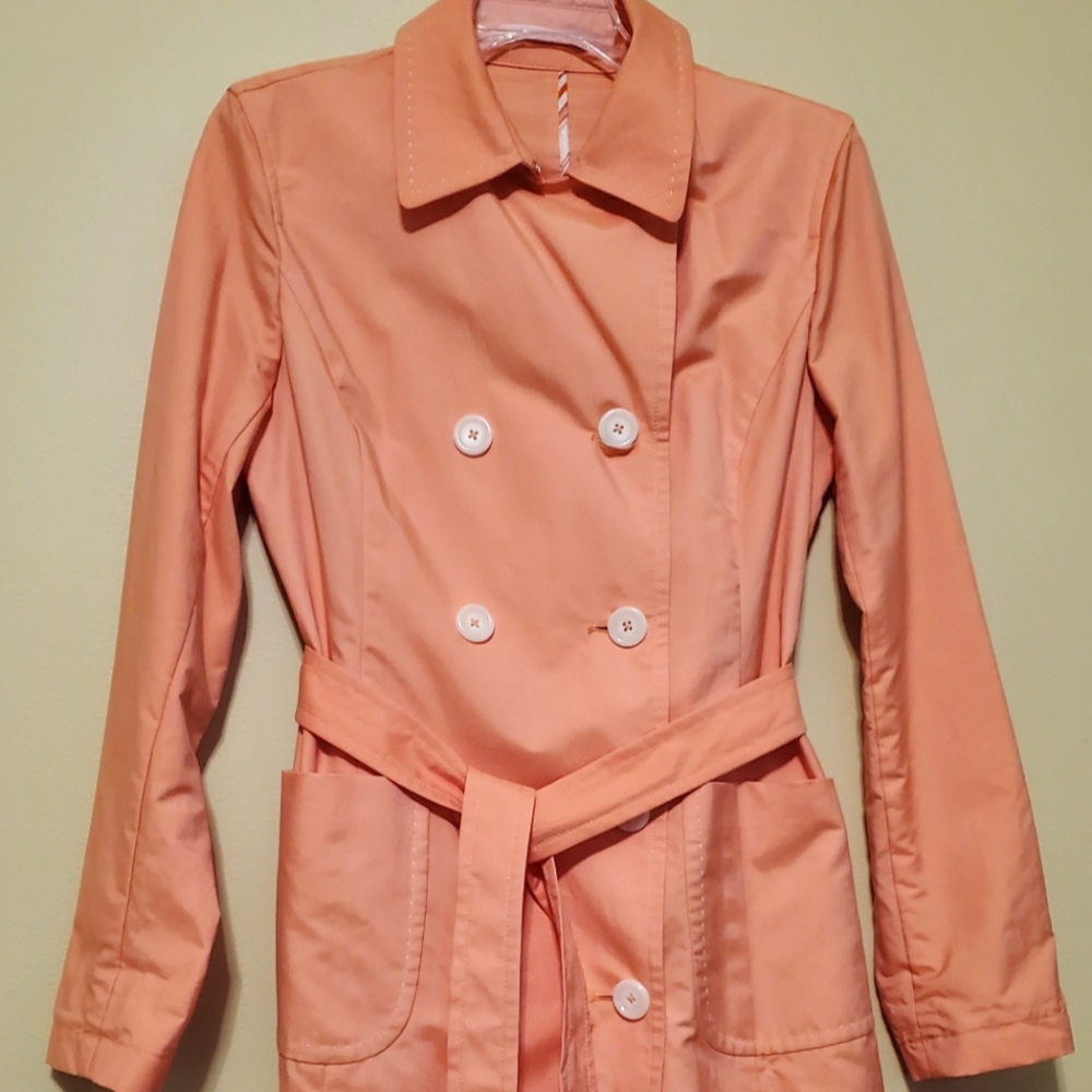 Gianni Binni S Coral Long Overcoat